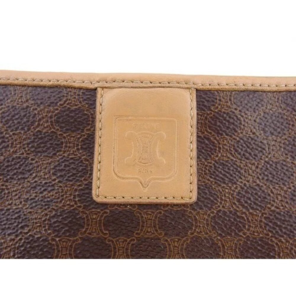 CELINE Clutch bag Brown beige Women Authentic secondhand - Picture 3 of 8